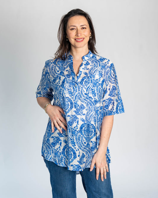 Blusa Ignacia Azul