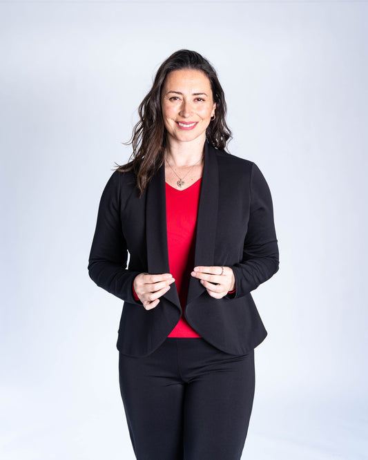 Chaqueta Ignacia Manga Larga Negra