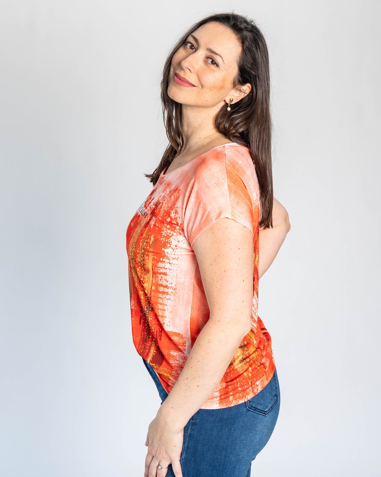 Polera Pau Rebel Naranjo