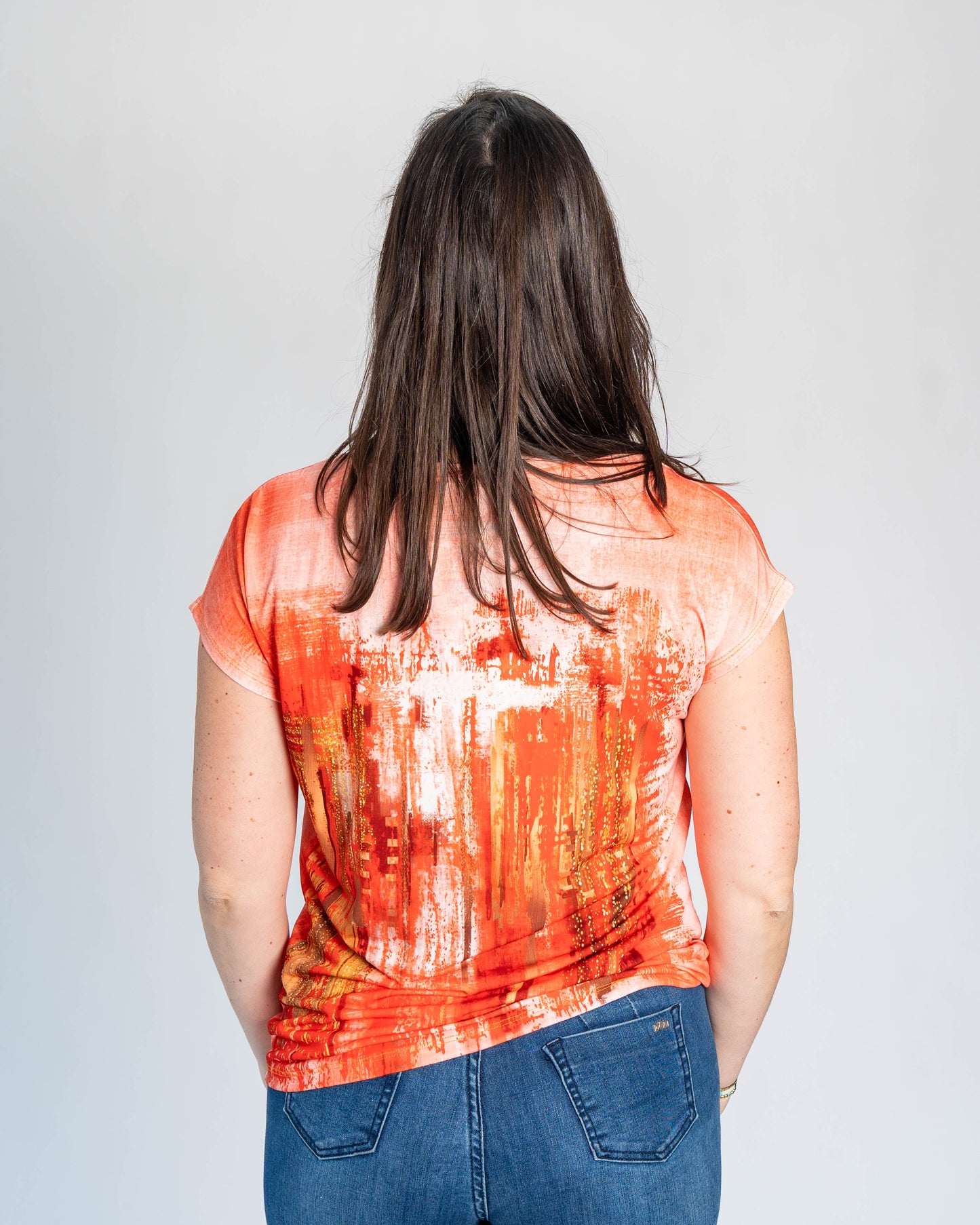 Polera Pau Rebel Naranjo
