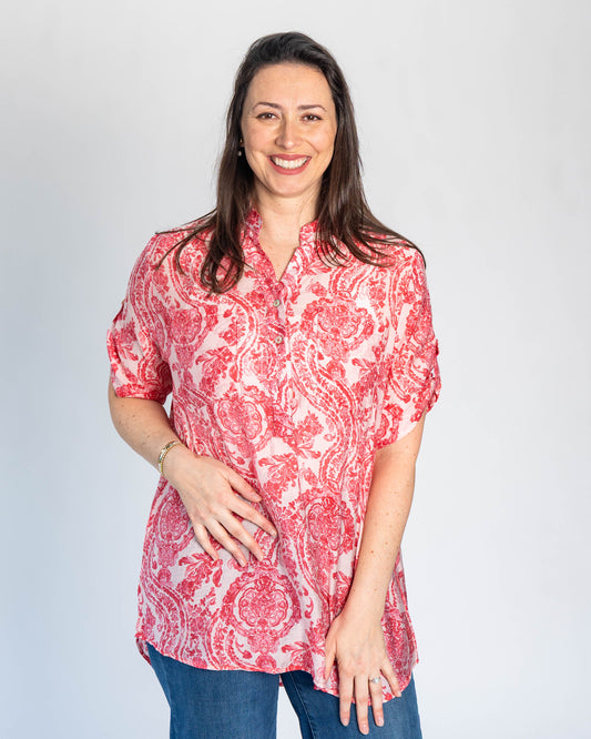 Blusa Ignacia Rosada