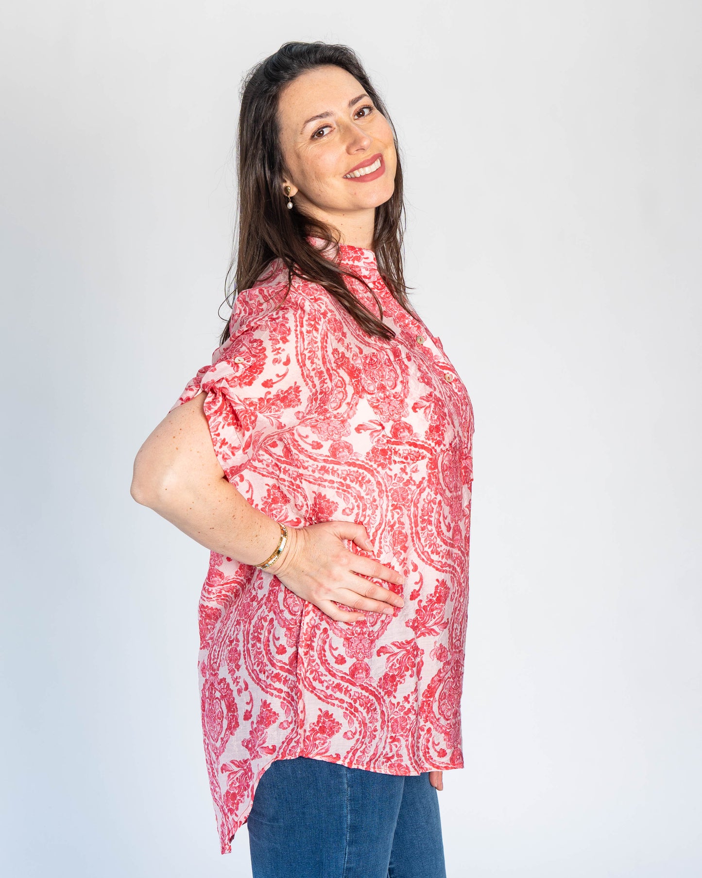 Blusa Ignacia Rosada