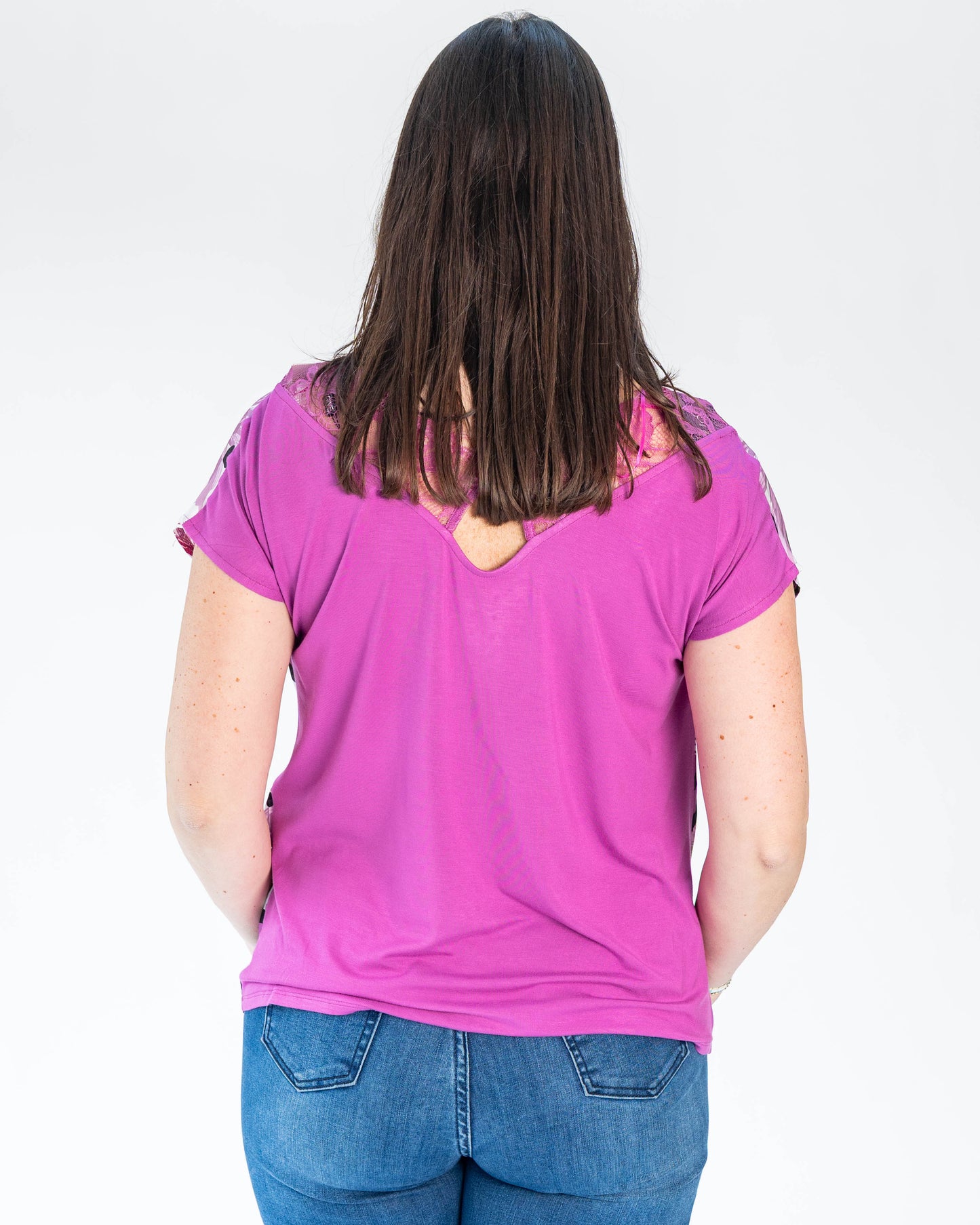 Polera Mary Duo Magenta