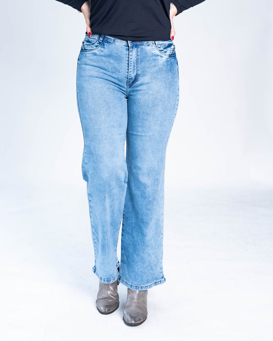 Jeans Recto Esteban Celeste