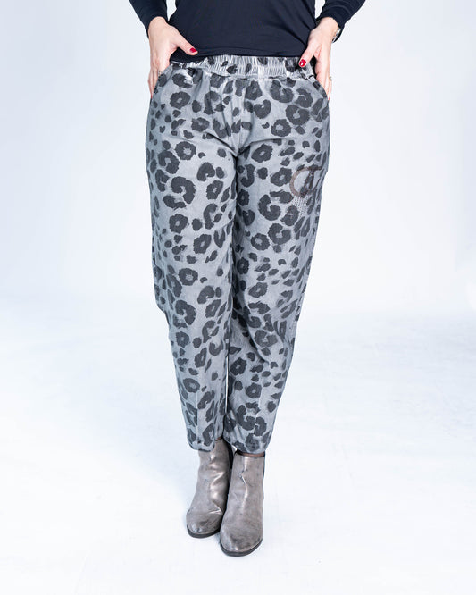 JOGGER PRINT GRIS