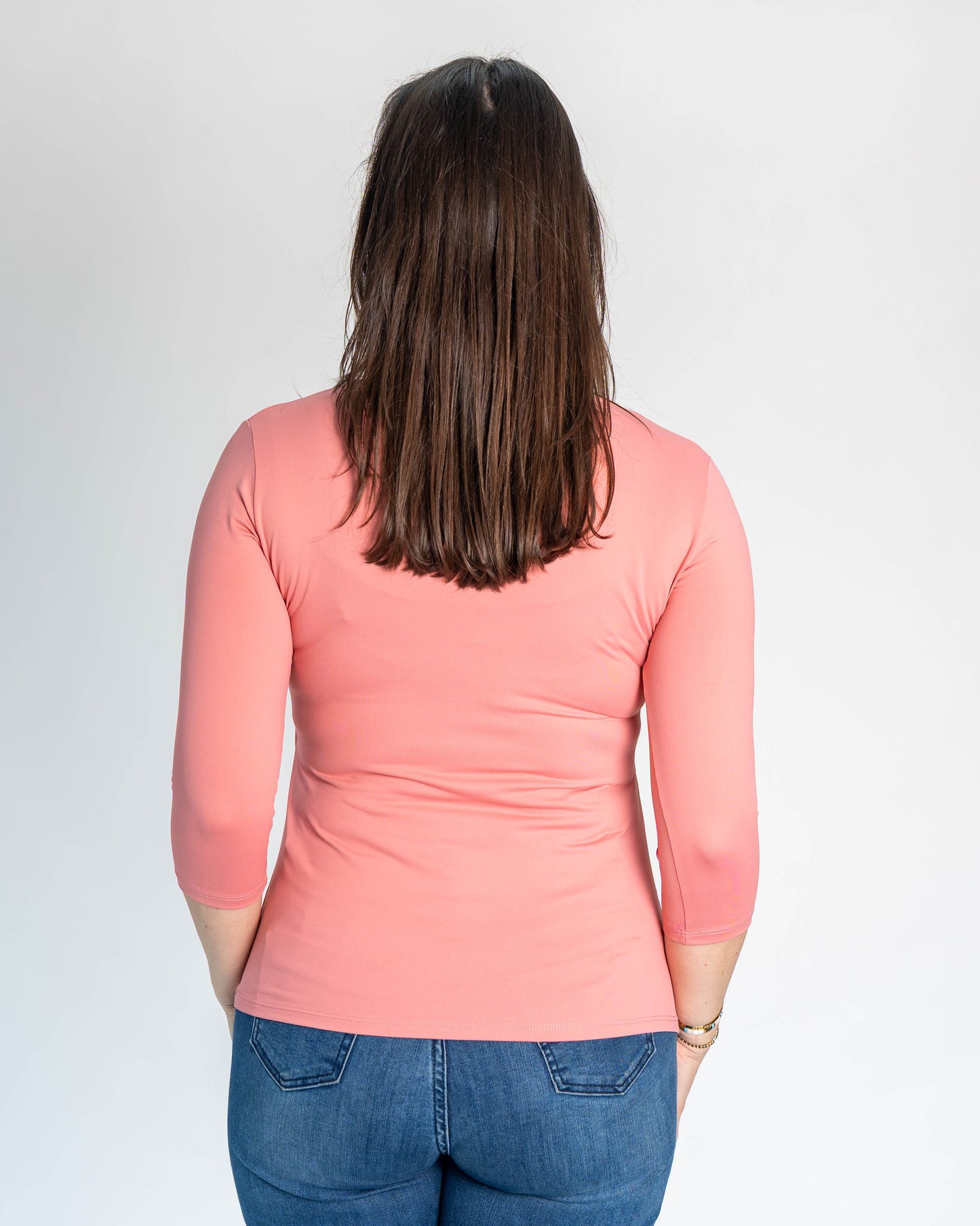 Polera Básica Carolina Rosada