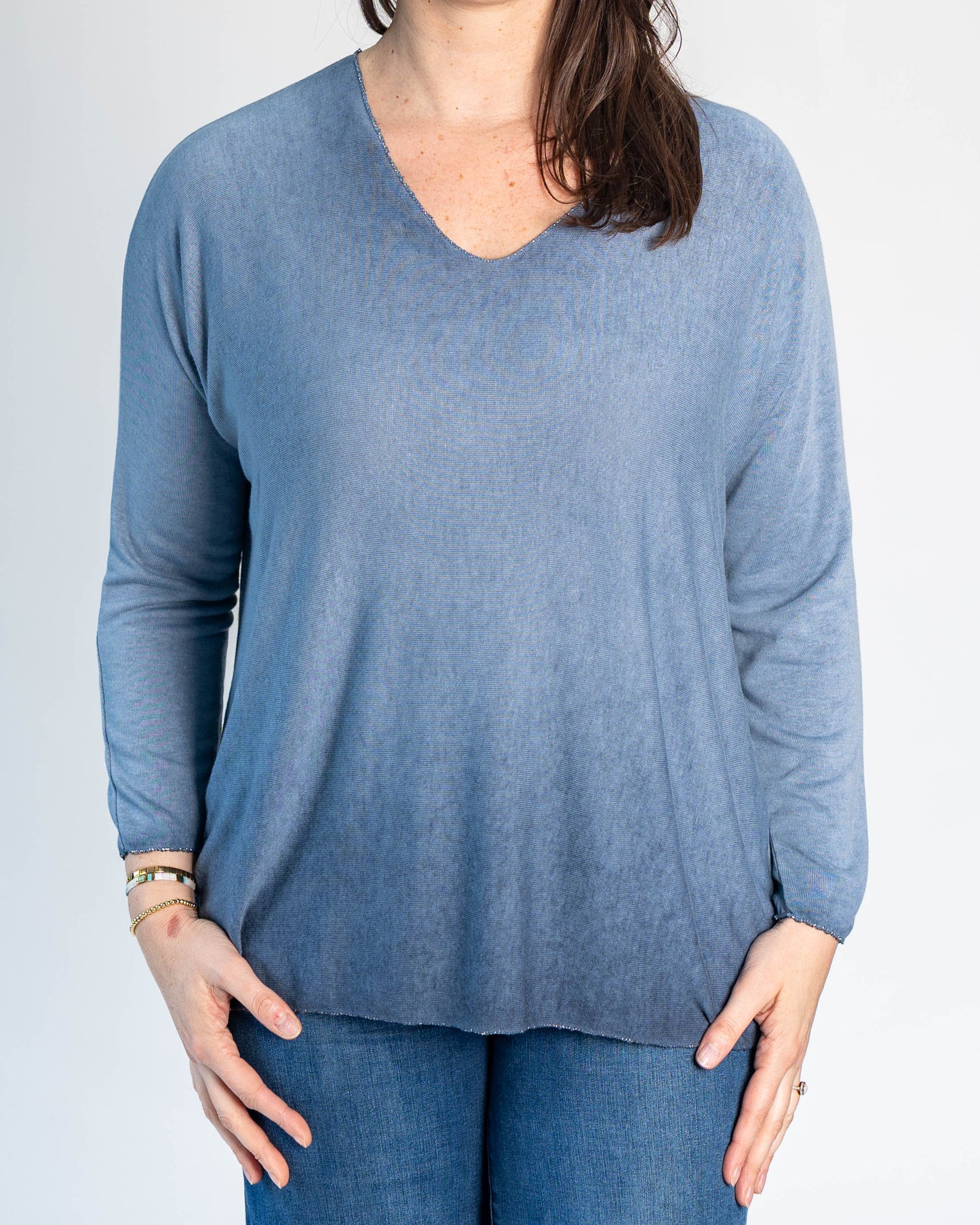 Sweater Hilo Patty Azul