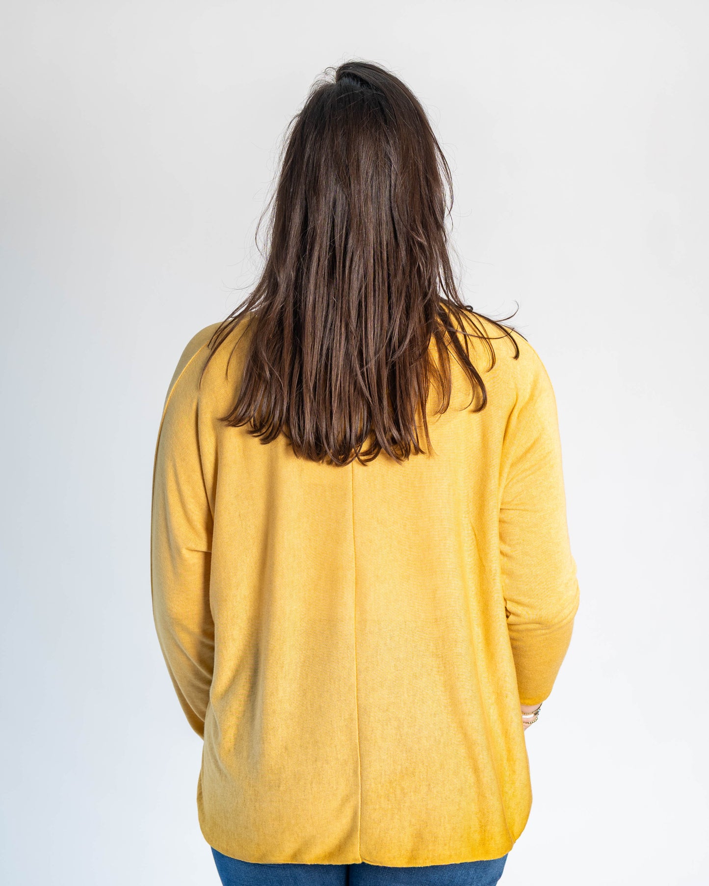 Sweater Hilo Patty Mostaza