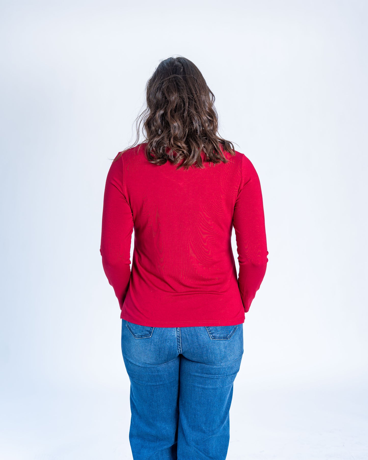 Polera Amara Burdeo
