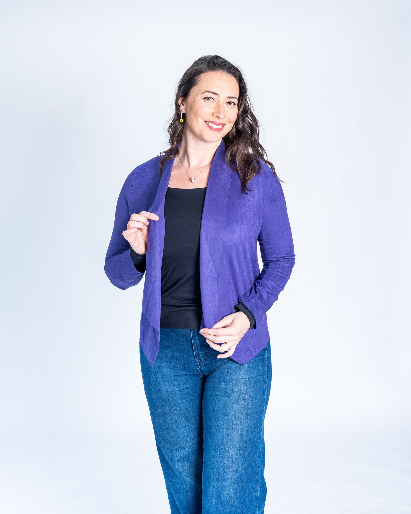 Tapado Gamuza Catalina Morado