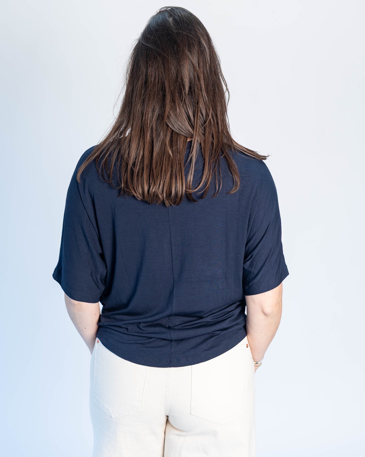 Polera BR Shine Azul Hoja