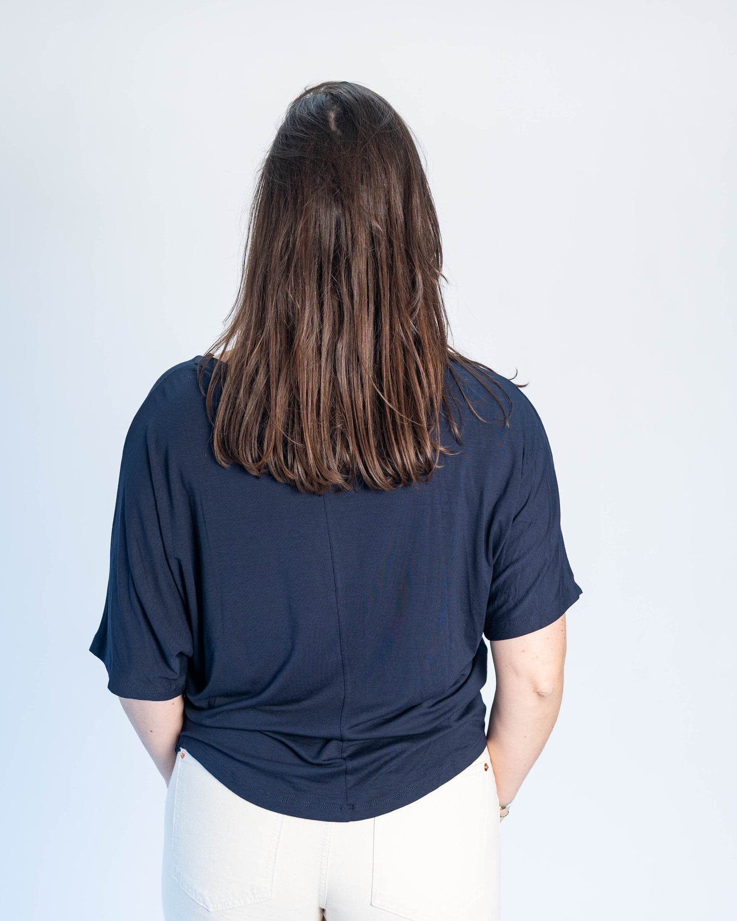 Polera BR Shine Azul Panal