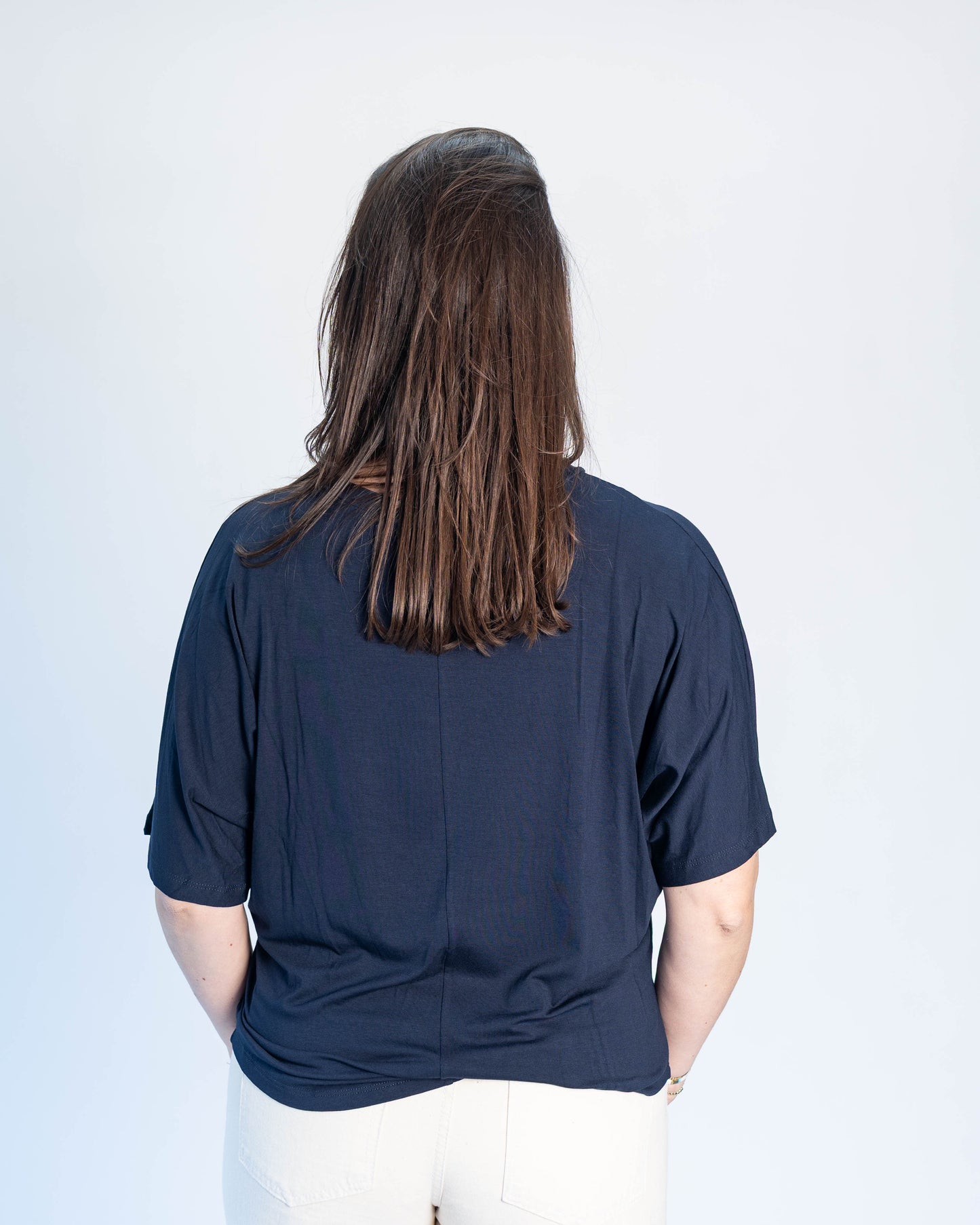 Polera BR Shine Azul Circulo