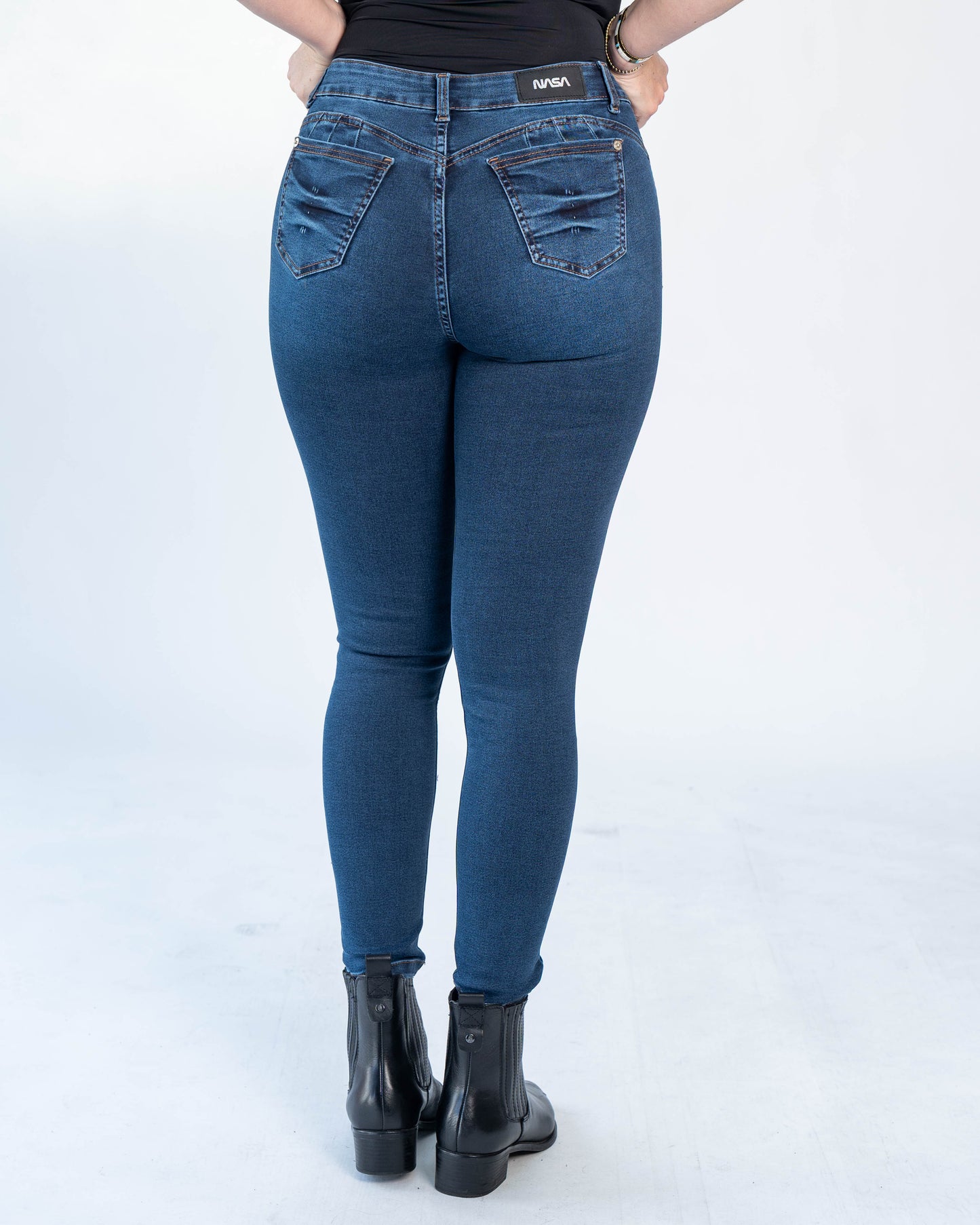 Jeans Pitillo Mercurio Azul