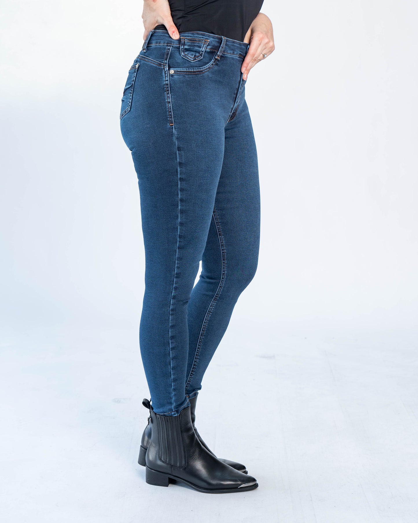 Jeans Pitillo Mercurio Azul