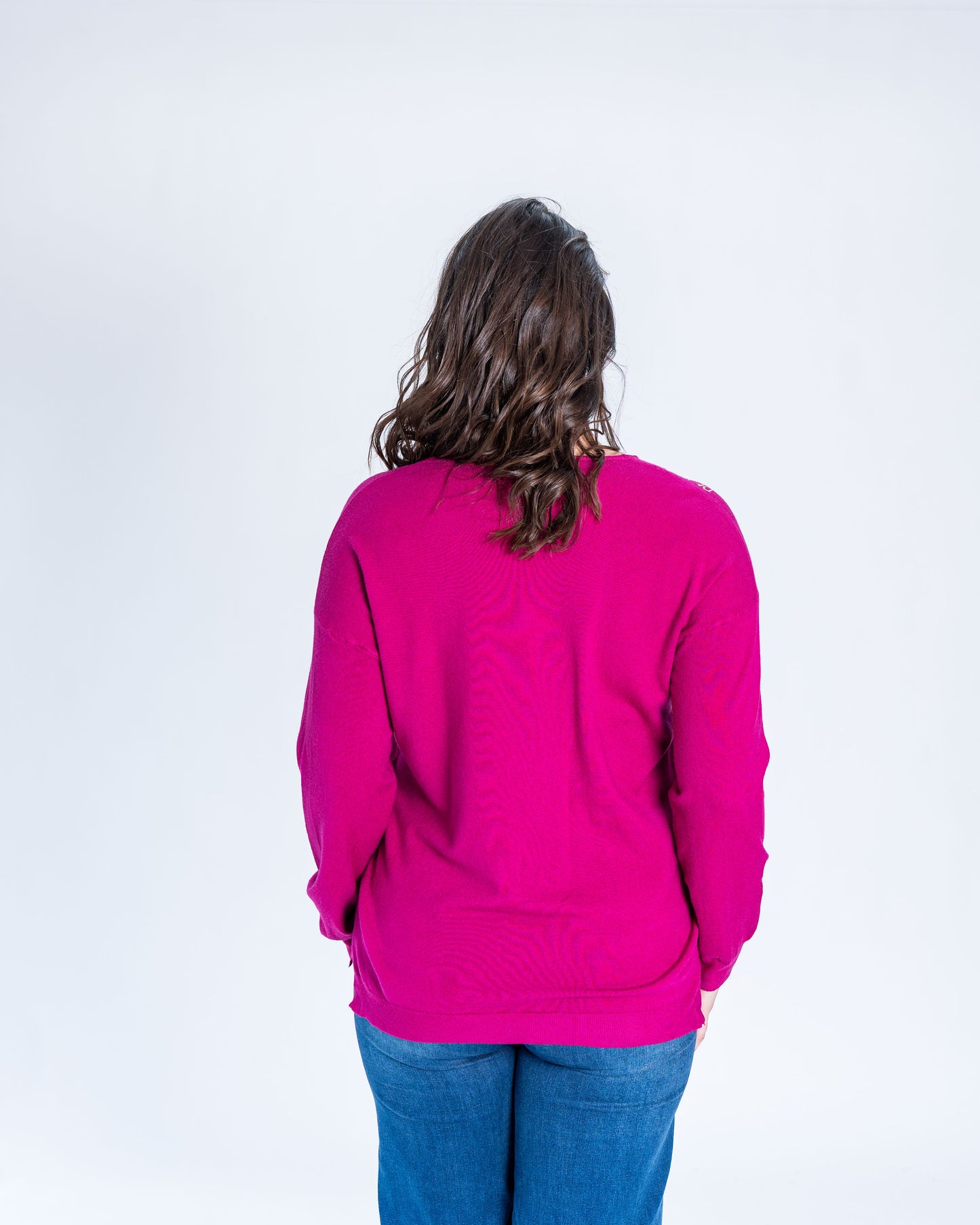 Sweater In Love Magenta