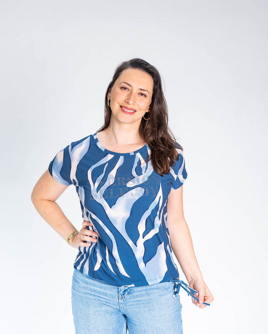 Polera Isabella Versión Azul