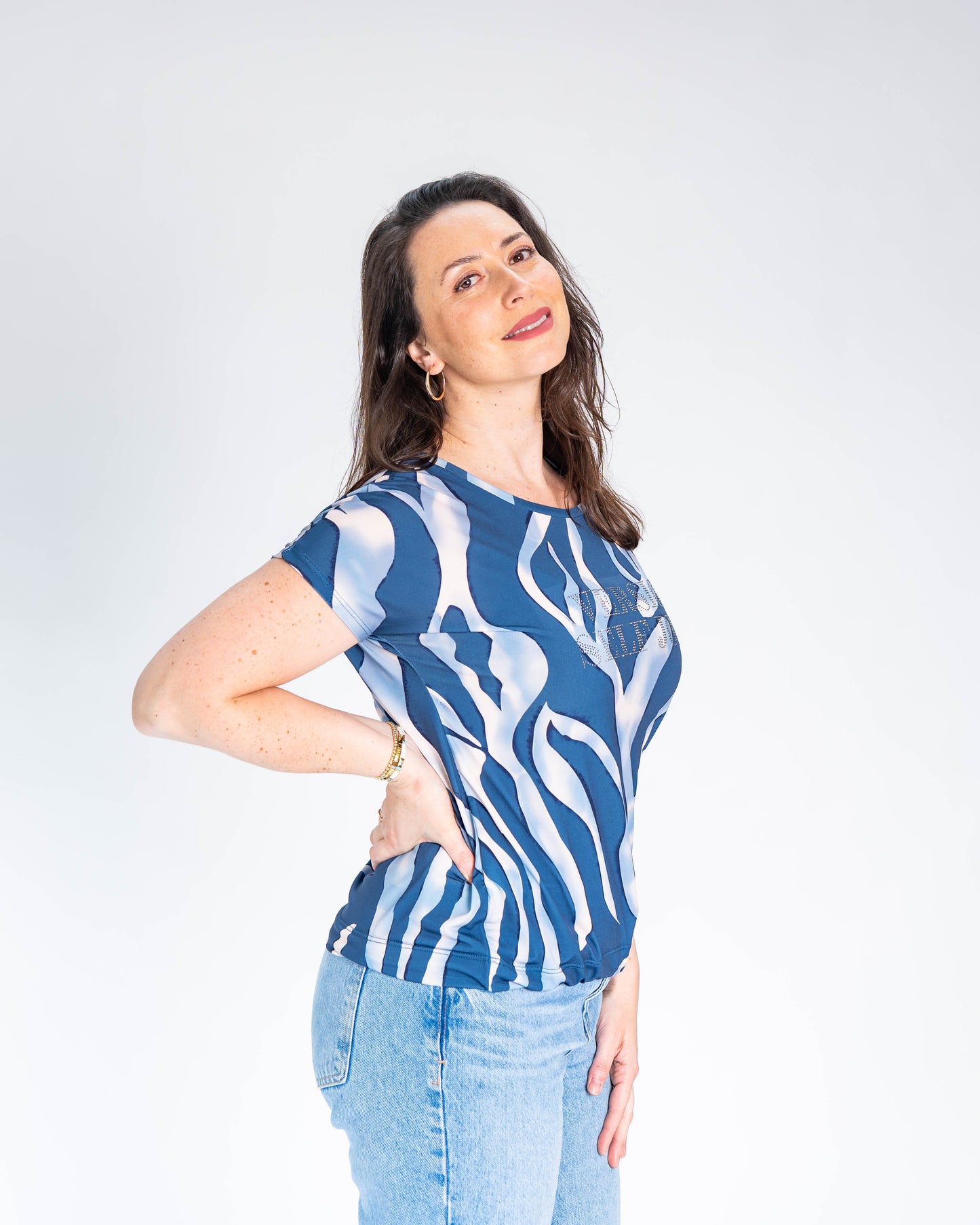 Polera Isabella Versión Azul