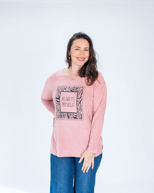 Polera Myself Rosa