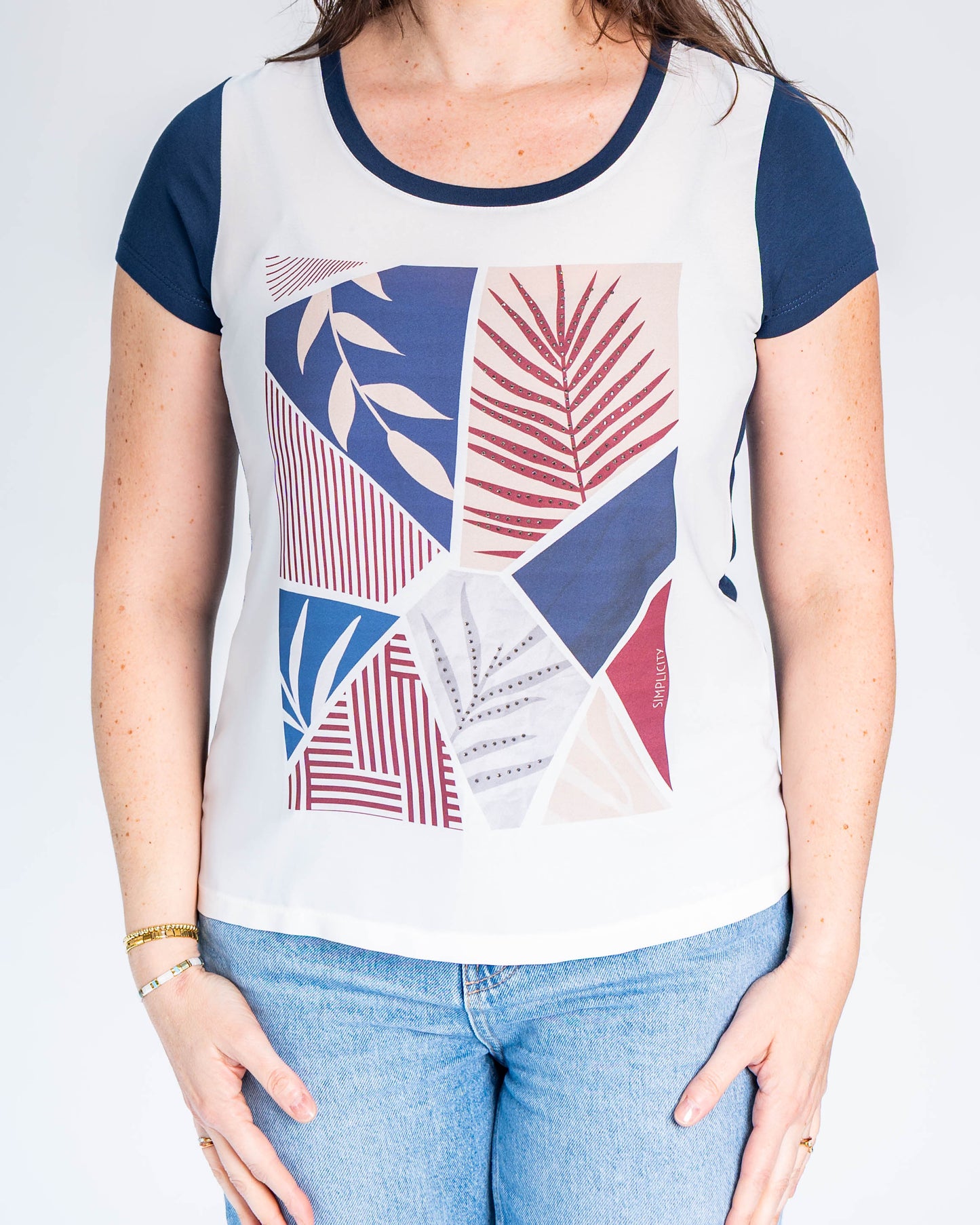 Polera BR Leticia Azul