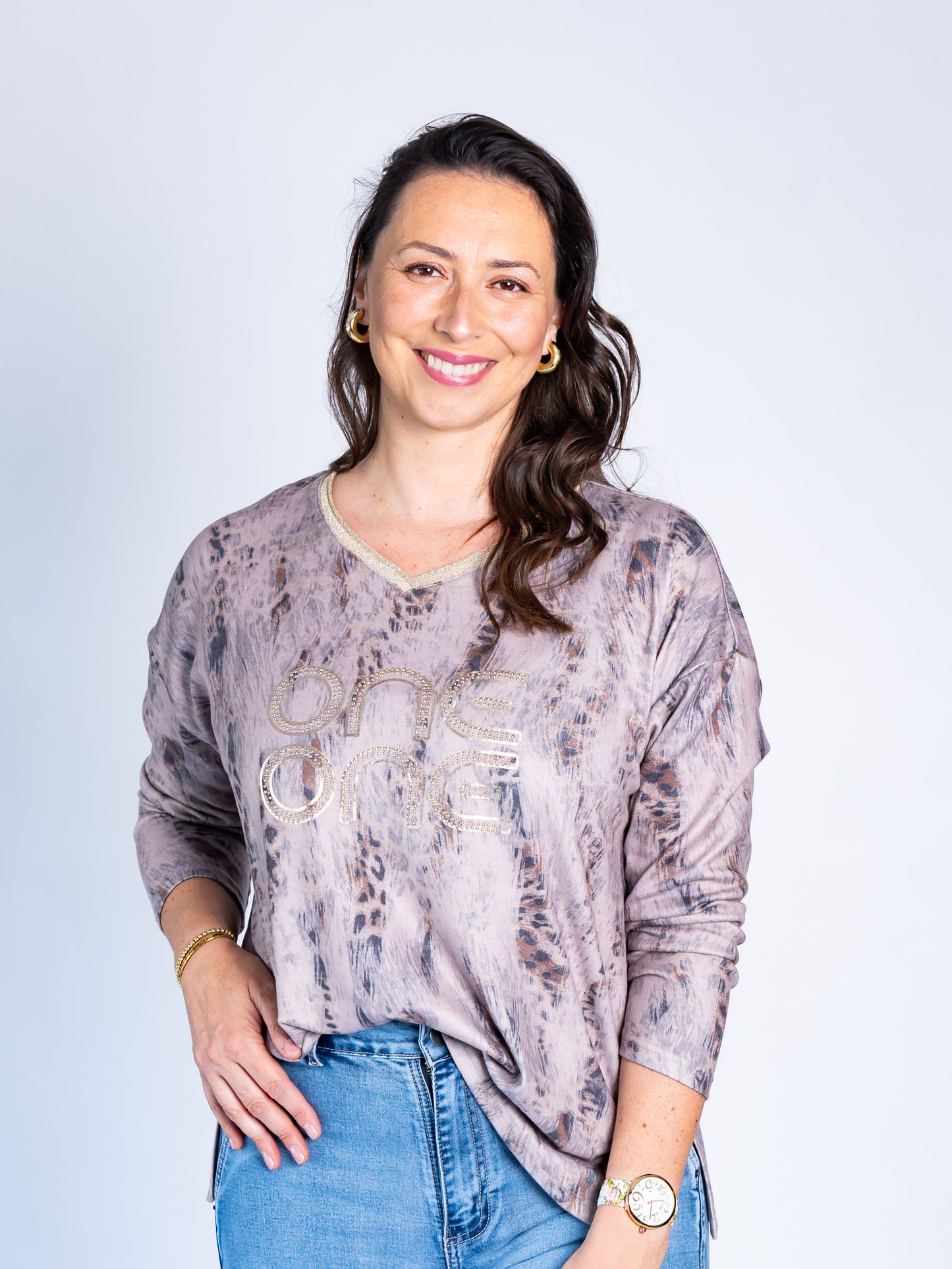 Polera Lanilla One Beige