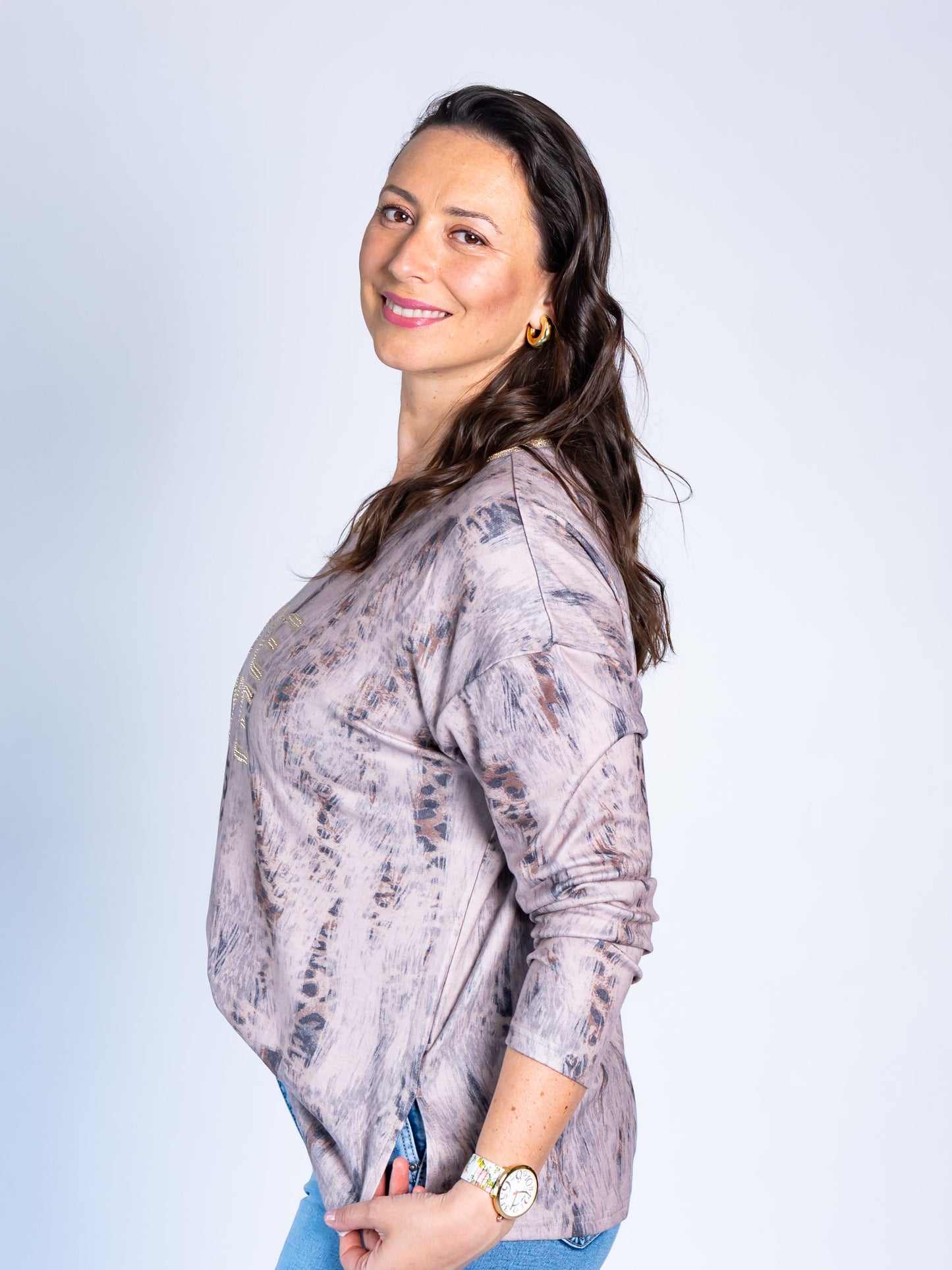 Polera Lanilla One Beige