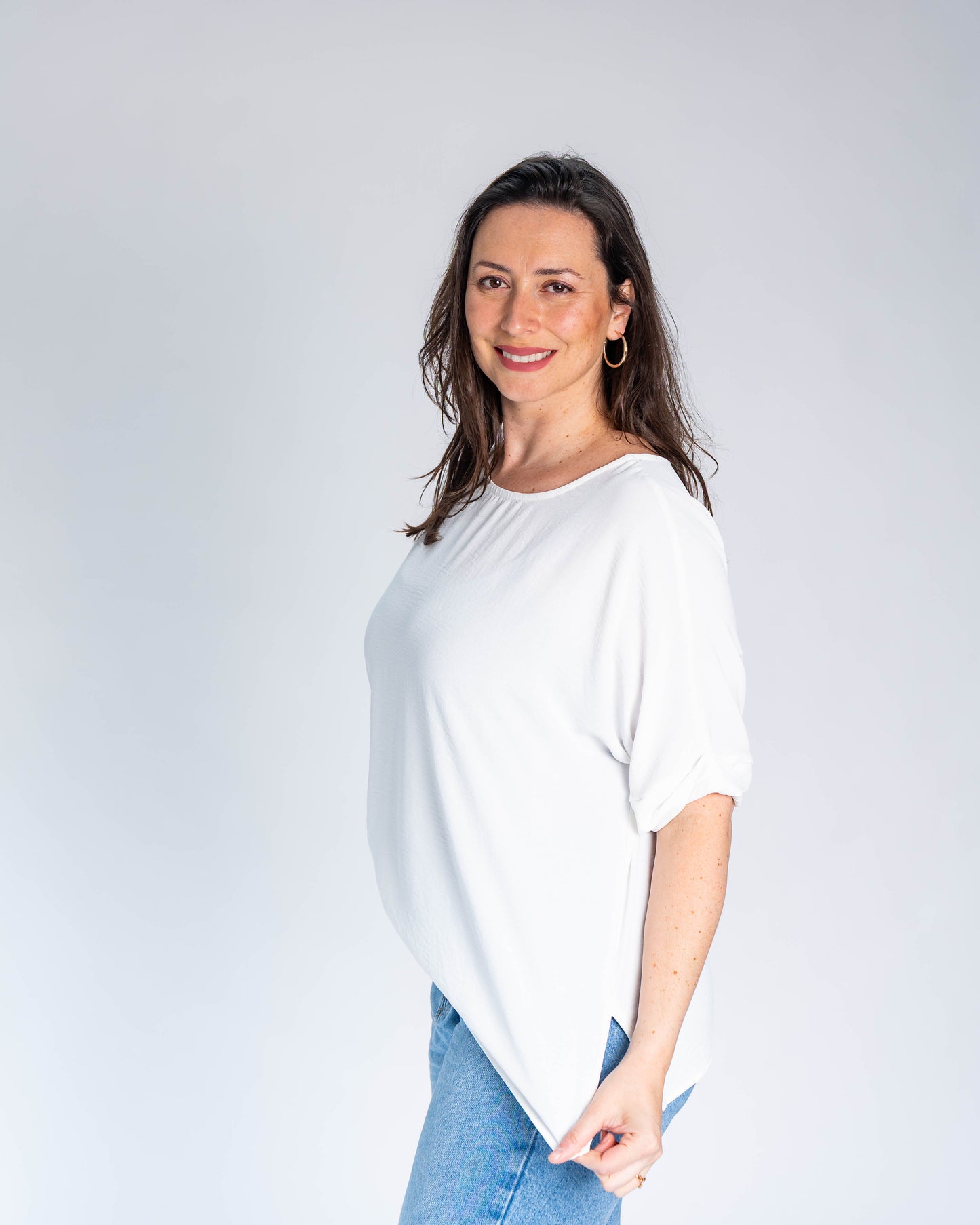 Blusa Lisa Amelia Blanco