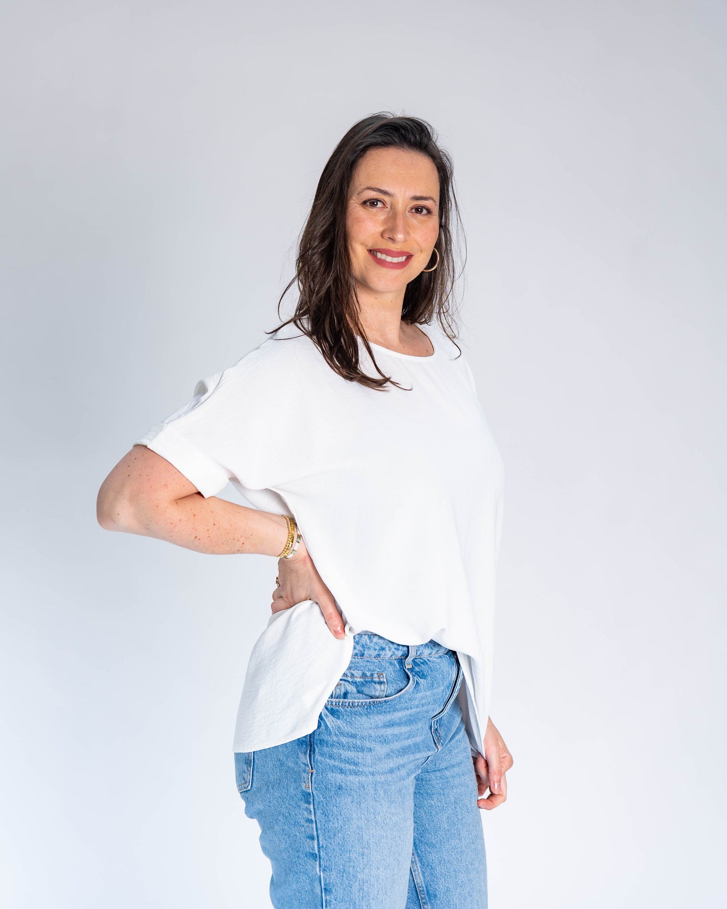 Blusa Lisa Amelia Blanco