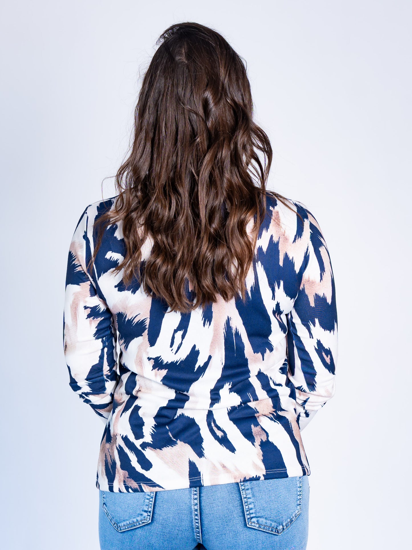 Polera Lanilla Miriam Azul