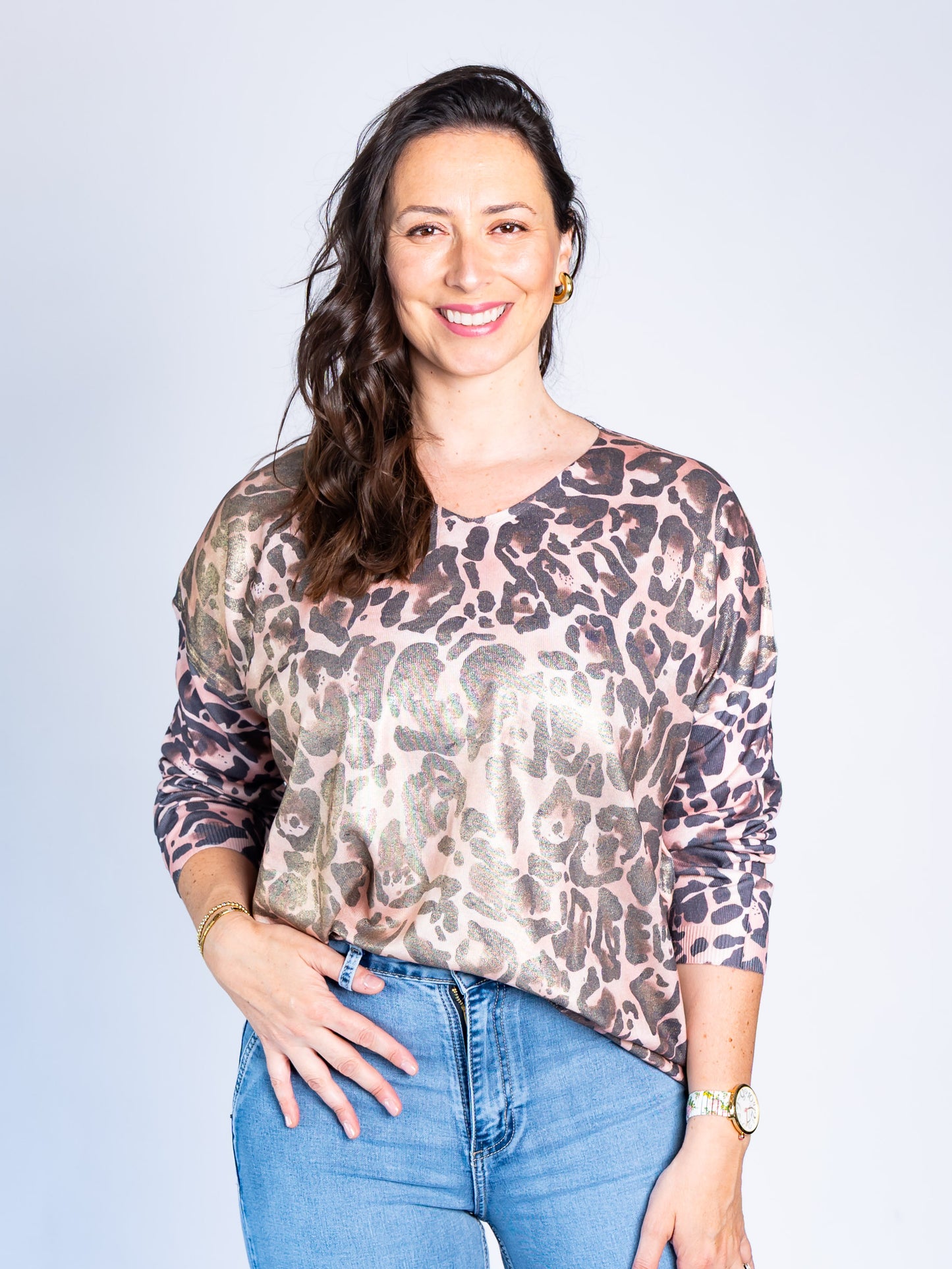 Sweater Hilo Zamira Print