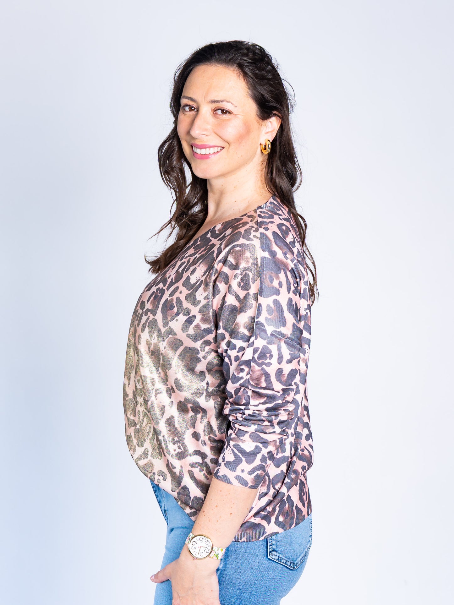 Sweater Hilo Zamira Print