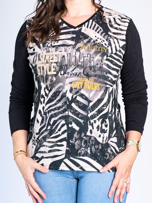 Sweater City Rules Negro