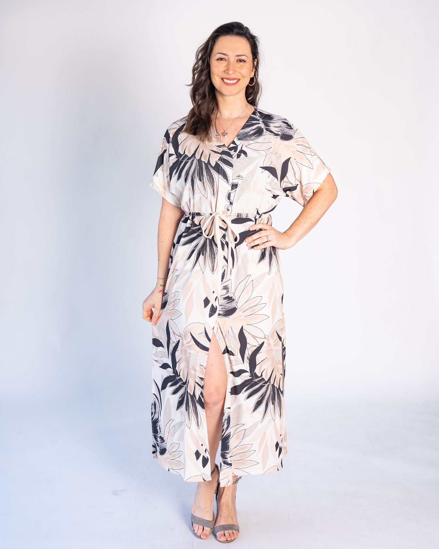 Vestido BR Vivianne Negro/Beige