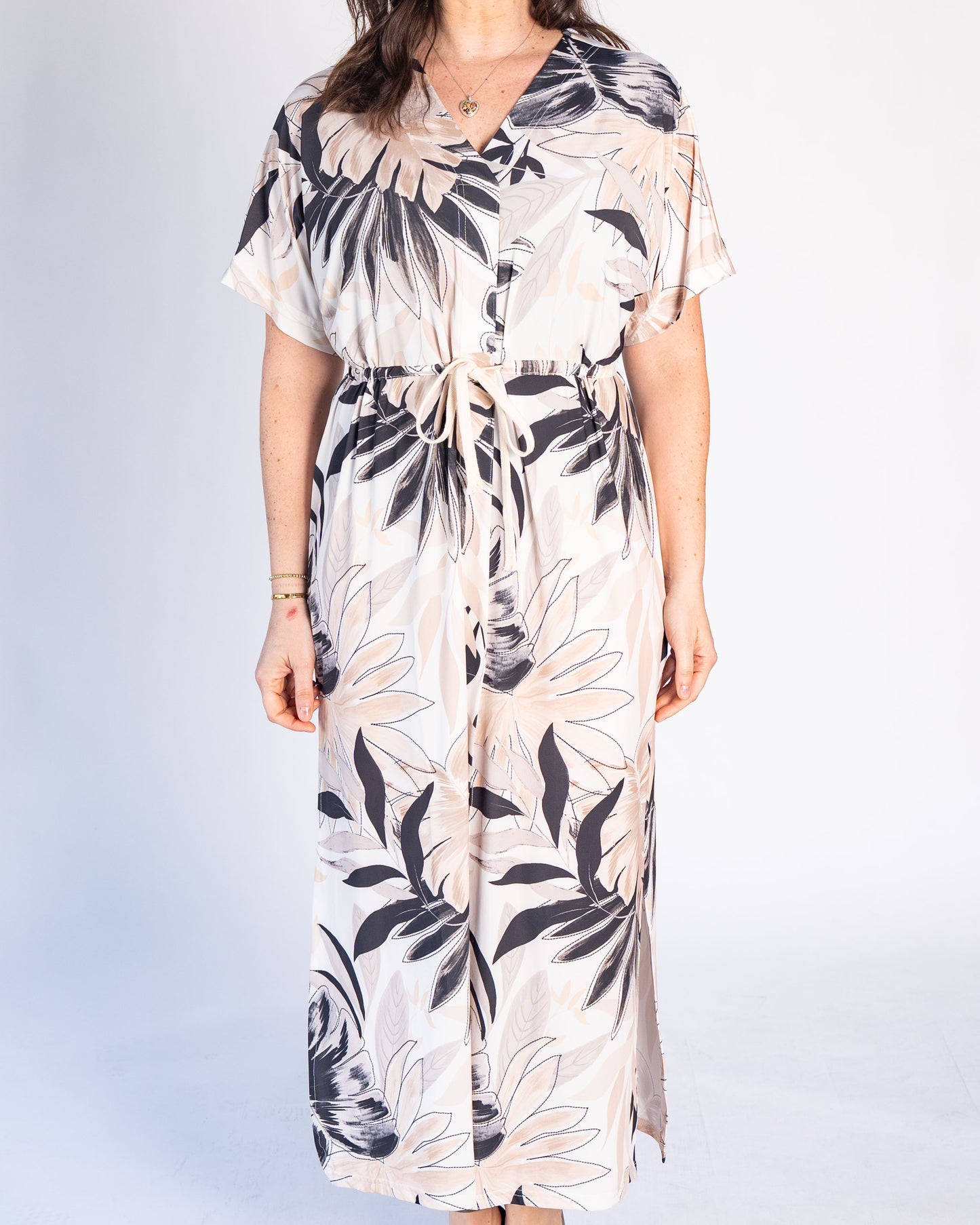 Vestido BR Vivianne Negro/Beige
