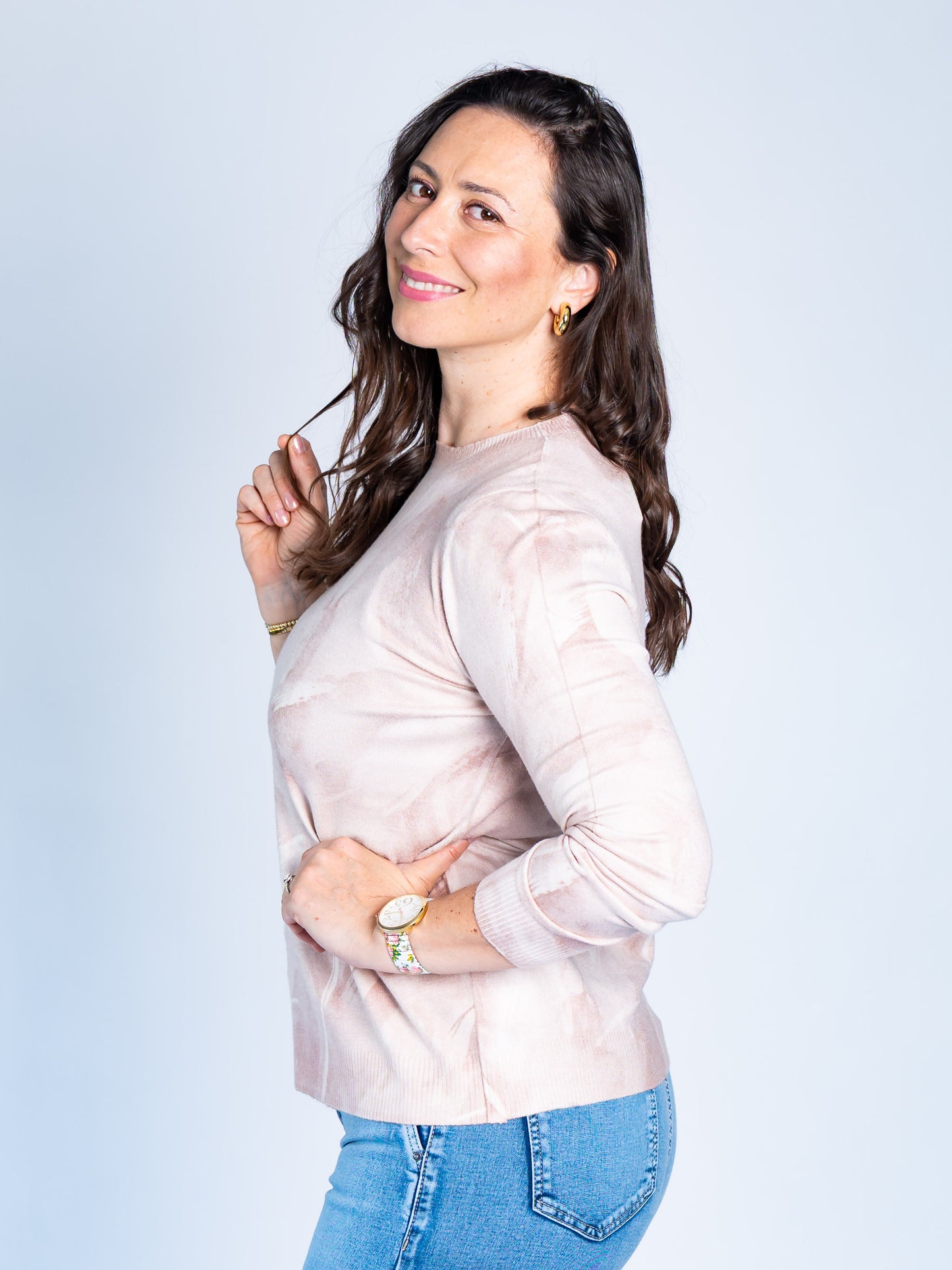 Sweater Ester Rosado