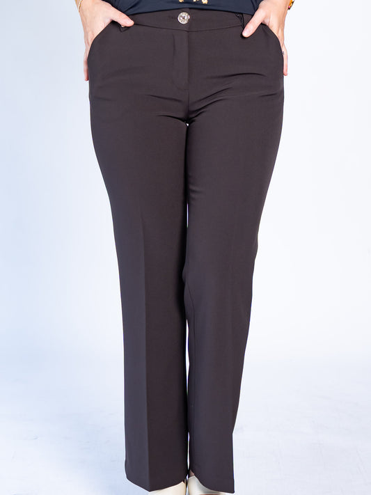 Pantalón Sastrero Marcos Café Moro