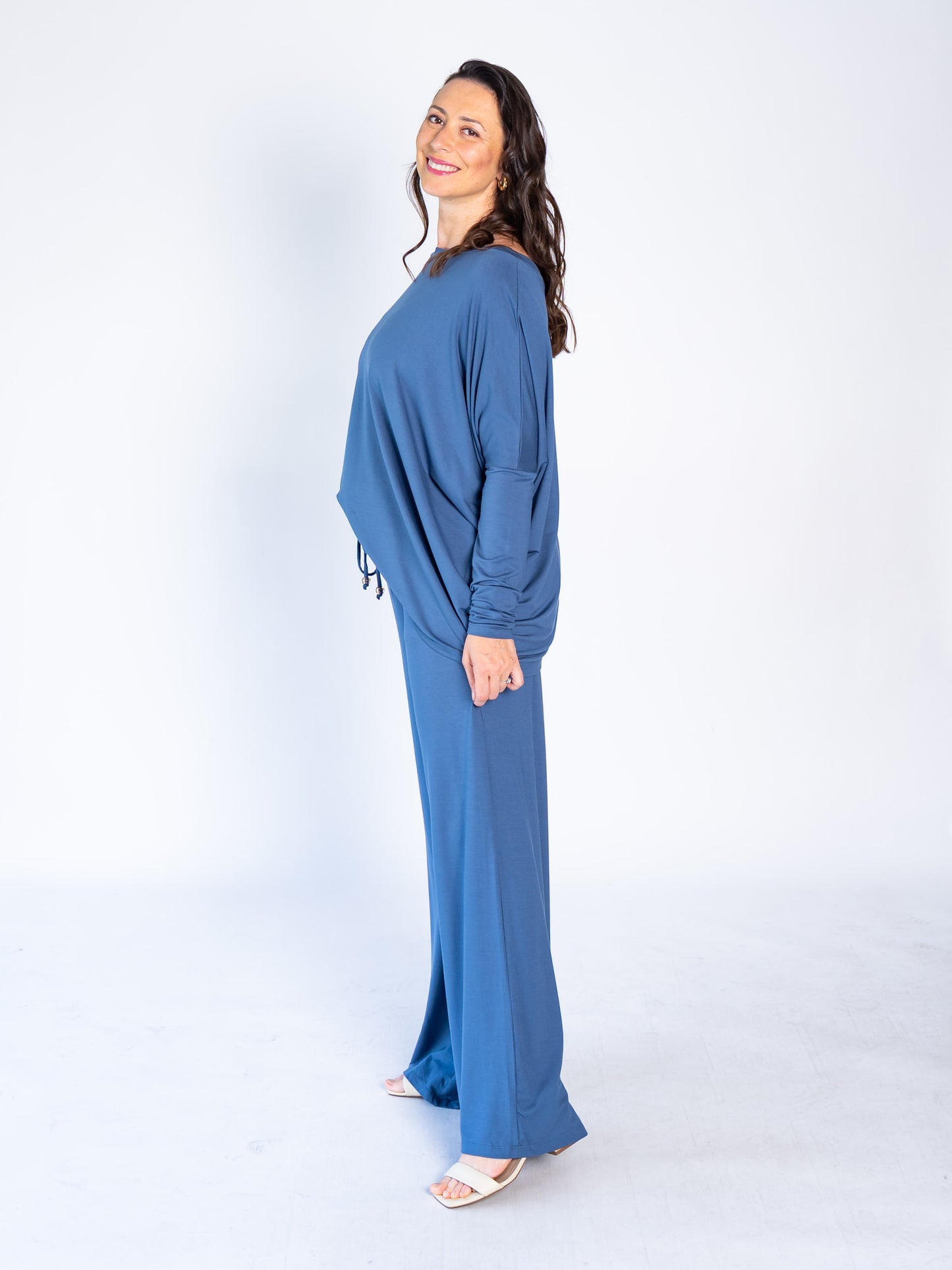 Conjunto BR Liso Marisol Azul