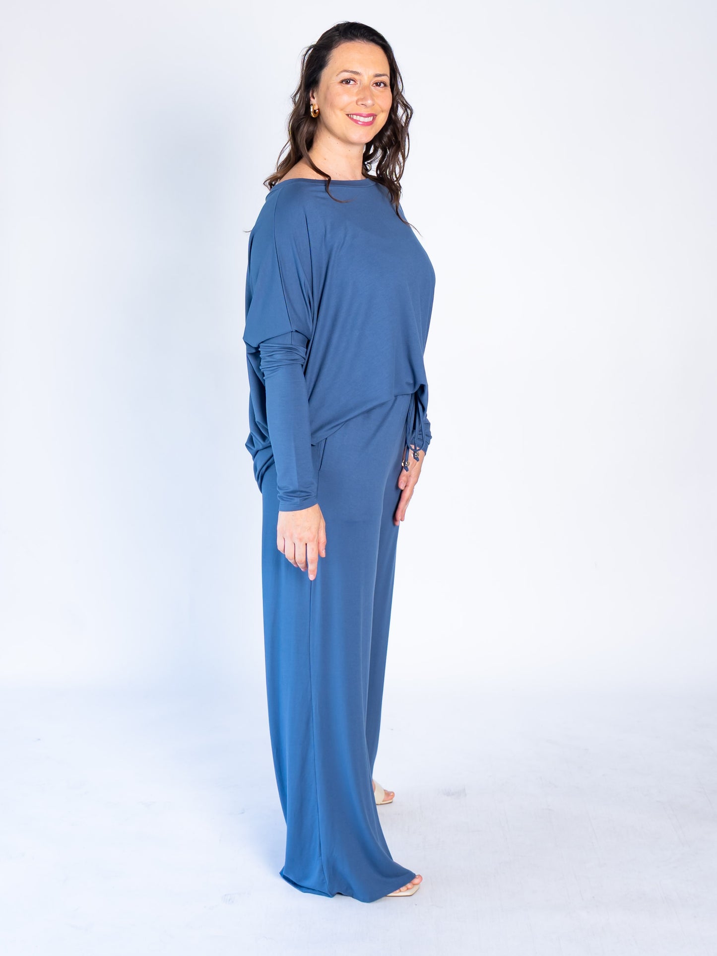 Conjunto BR Liso Marisol Azul