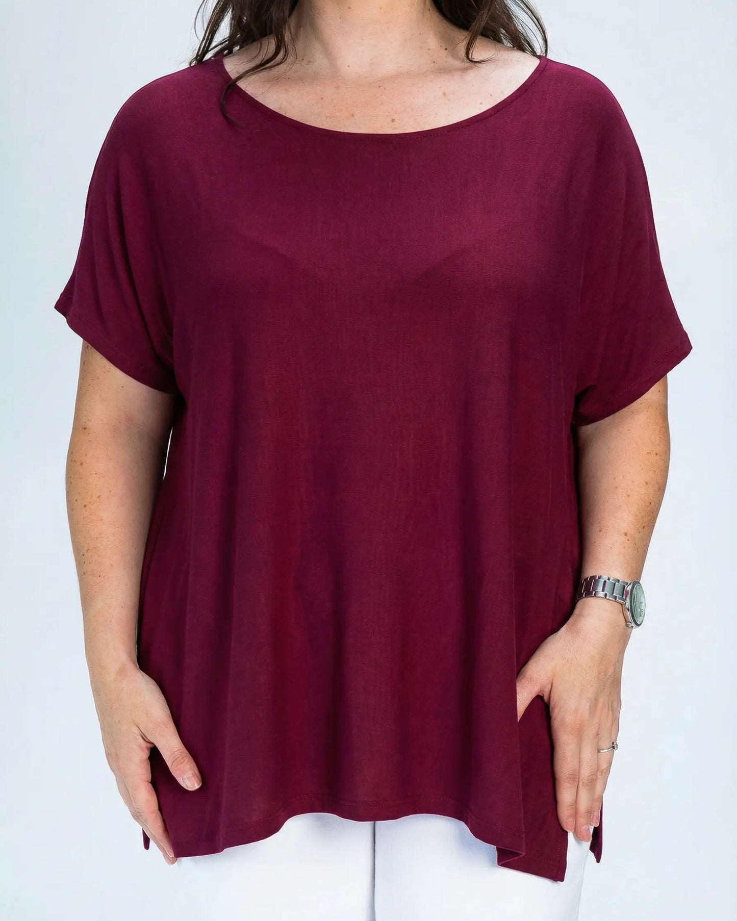 Polera Cony Borgoña