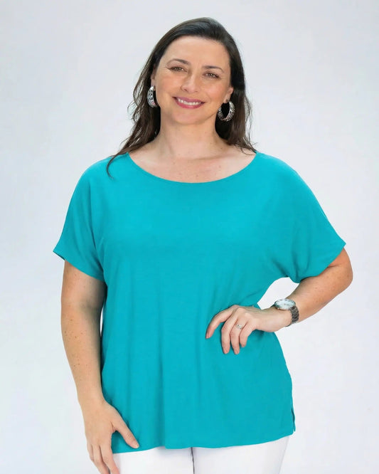 Polera Cony Turquesa