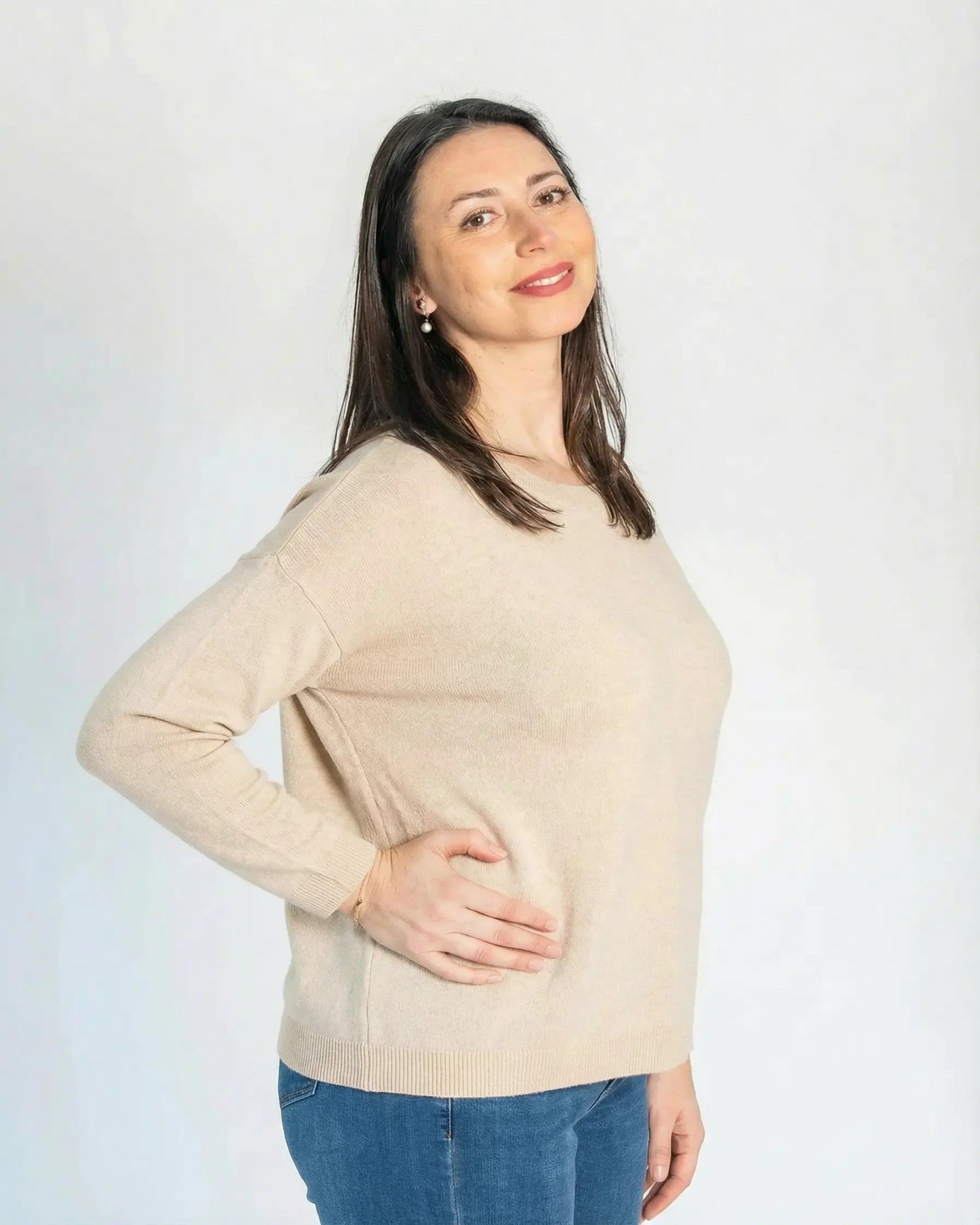 Sweater Hilo Patty Beige