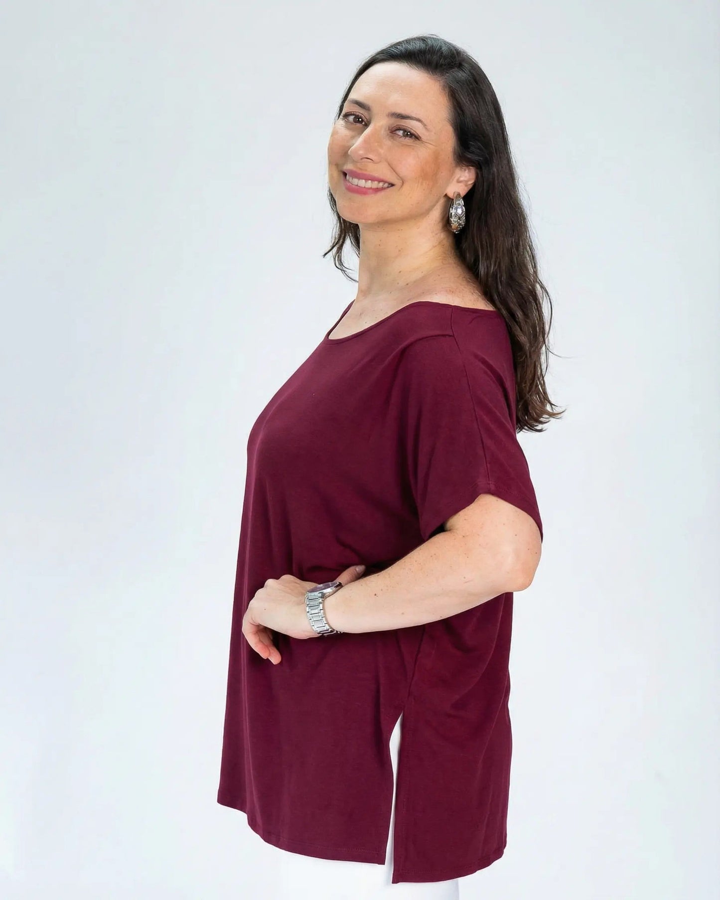 Polera Cony Borgoña