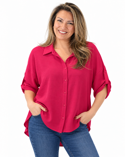 Blusa Lisa Clarita Fucsia