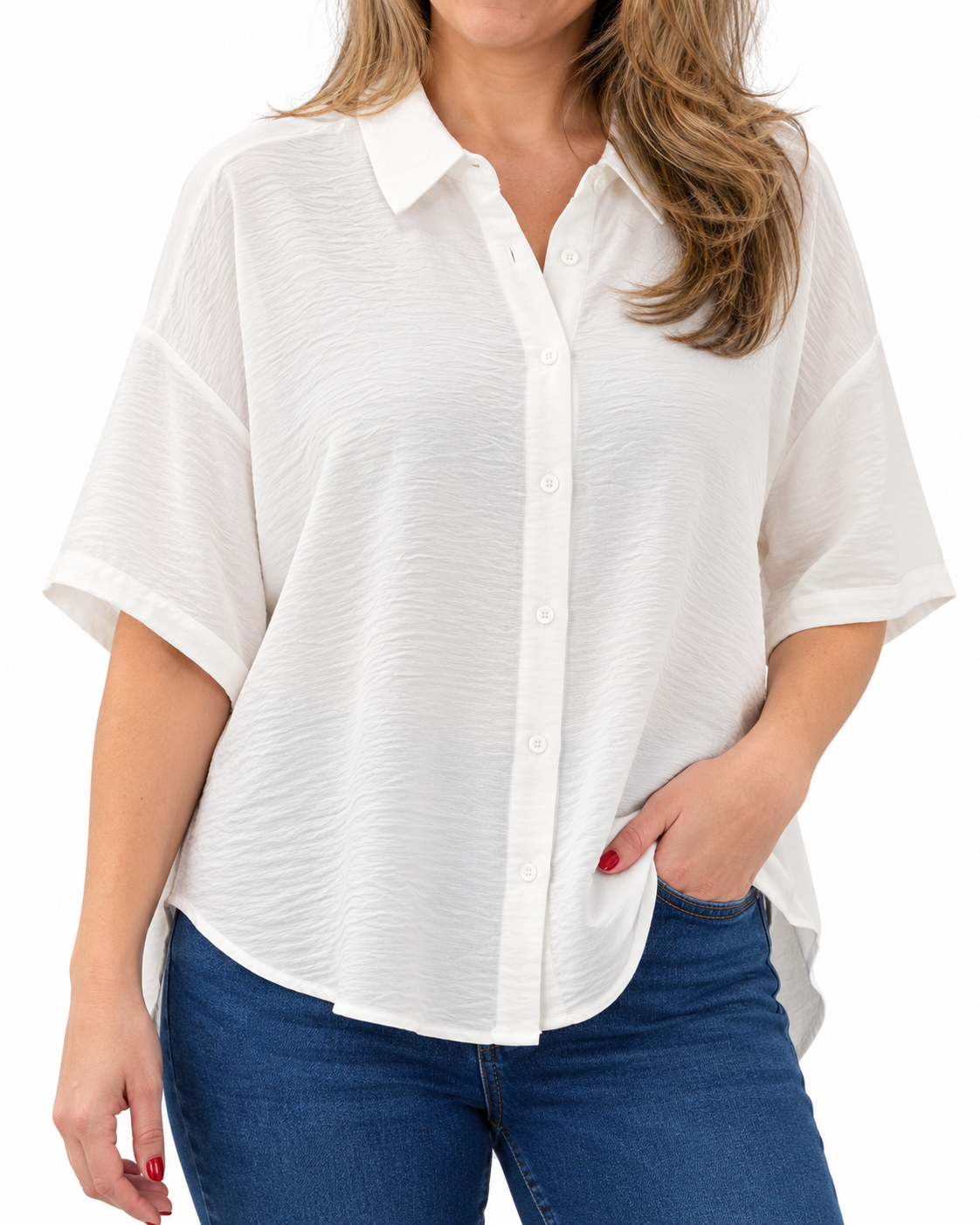 Blusa Lisa Clarita Blanco