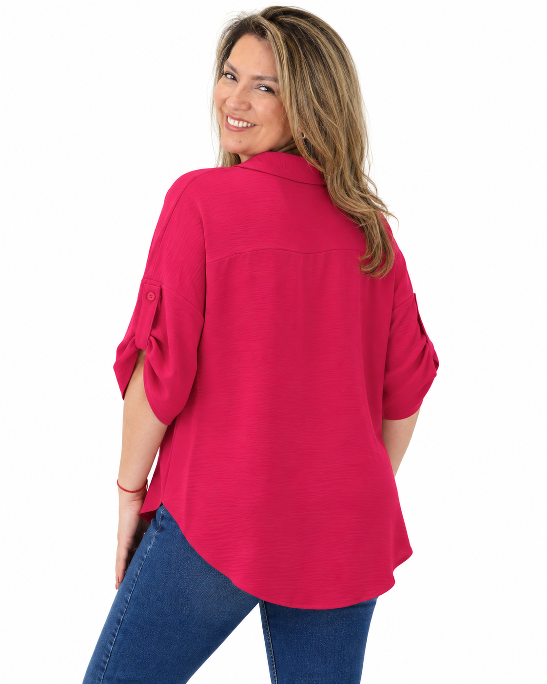 Blusa Lisa Clarita Fucsia