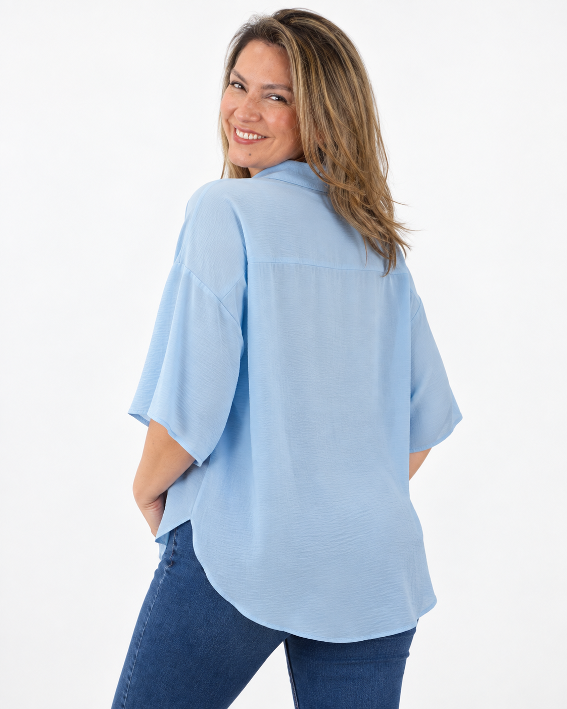 Blusa Lisa Clarita Celeste