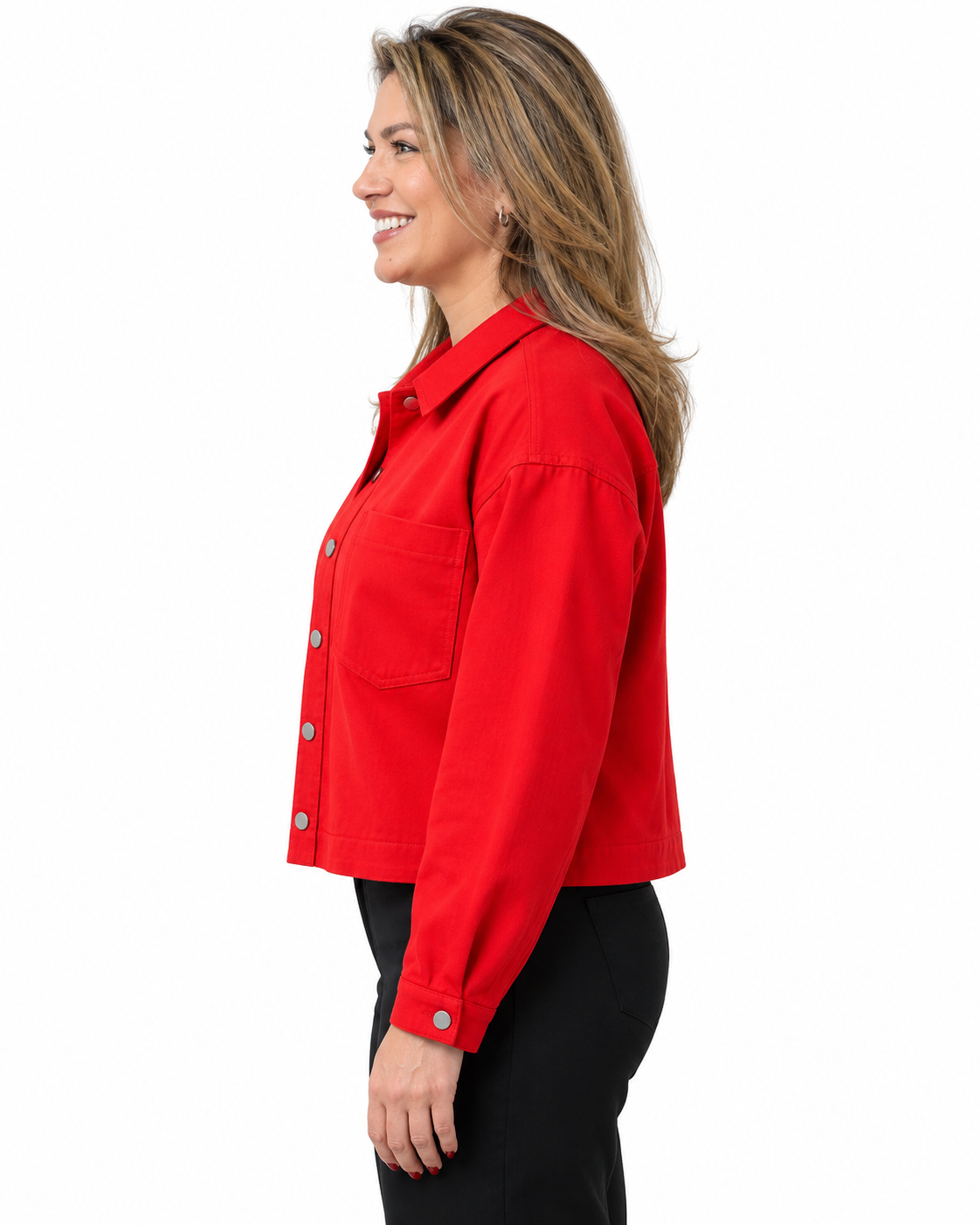 Chaqueta Biker Tiare Rojo