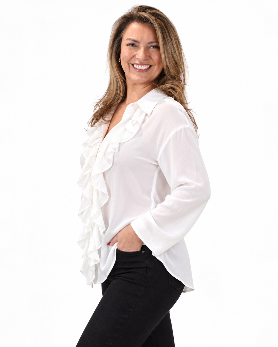 Blusa Margot Vuelos Blanco