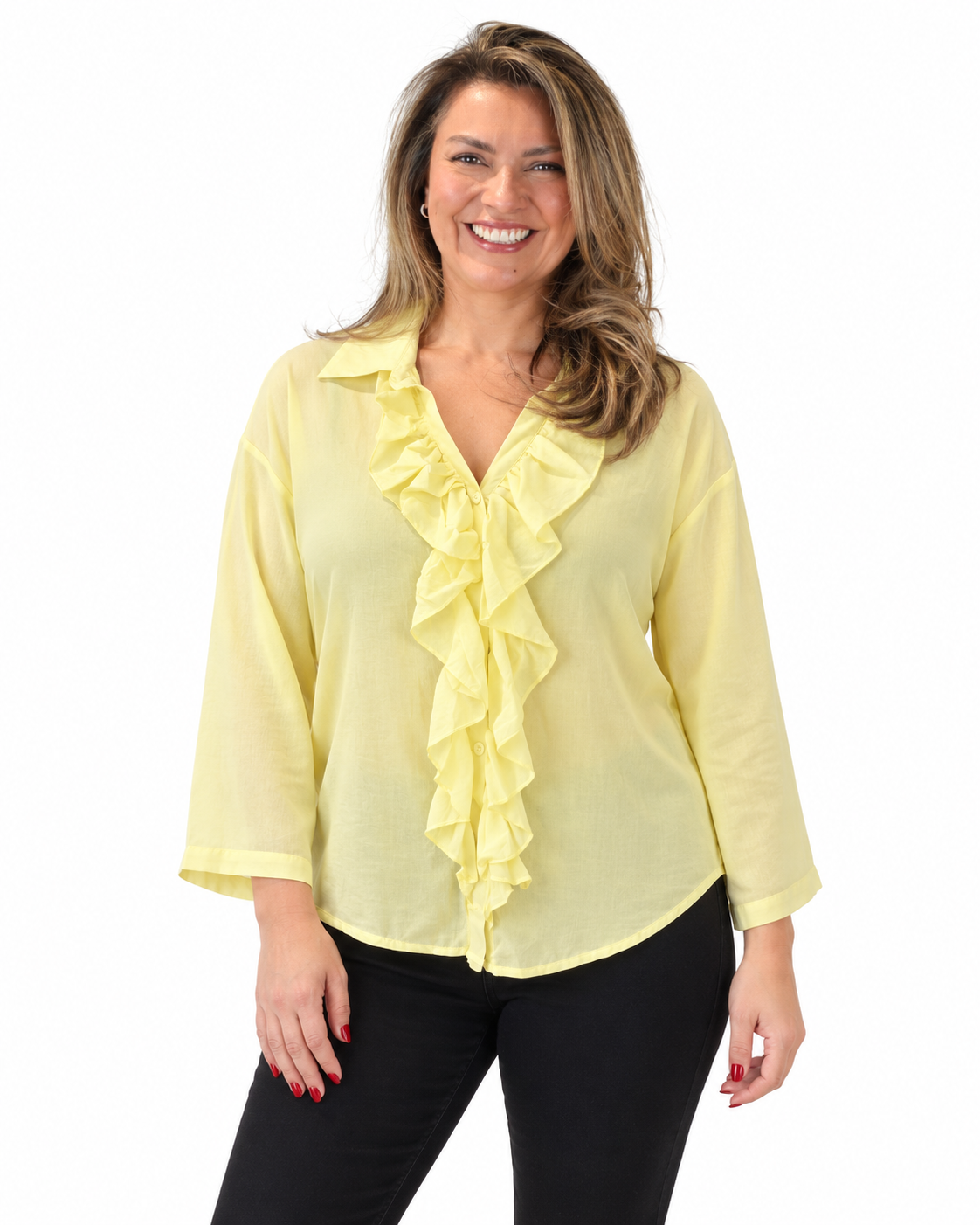 Blusa Margot Vuelos Amarillo