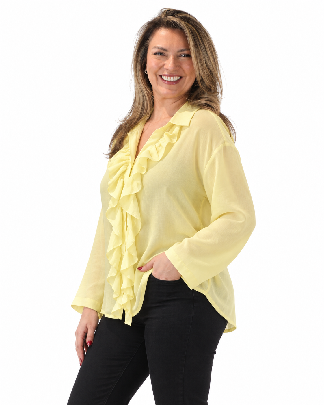 Blusa Margot Vuelos Amarillo